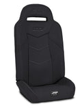 GT3 Fold Flat Rear Suspension Seats for Polaris RZR PRO XP4 PRO R4 Turbo R4 (Pair) Black