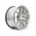 BBS RI-A 18x9.5 5x120 ET23 Diamond Silver Wheel -82mm PFS/Clip Required
