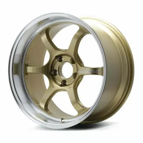 Advan R6 18x9.5 +05 5-114.3 Machining & Racing Brass Gold Wheel