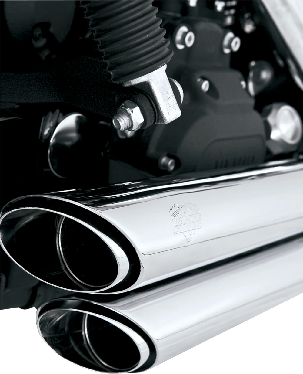 Vance & Hines 06-11 Harley Davidson Dyna Shortshots Staggered PCX Full System Exhaust