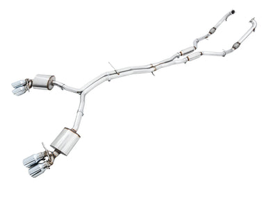 AWE Tuning silver exhaust