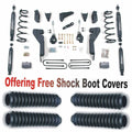 (KIT) 0307DODGE2500 6IN LIFT W/4IN AXLEDSL