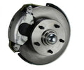 LEED Brakes Power Front Kit with Plain Rotors and Zinc Plated Calipers