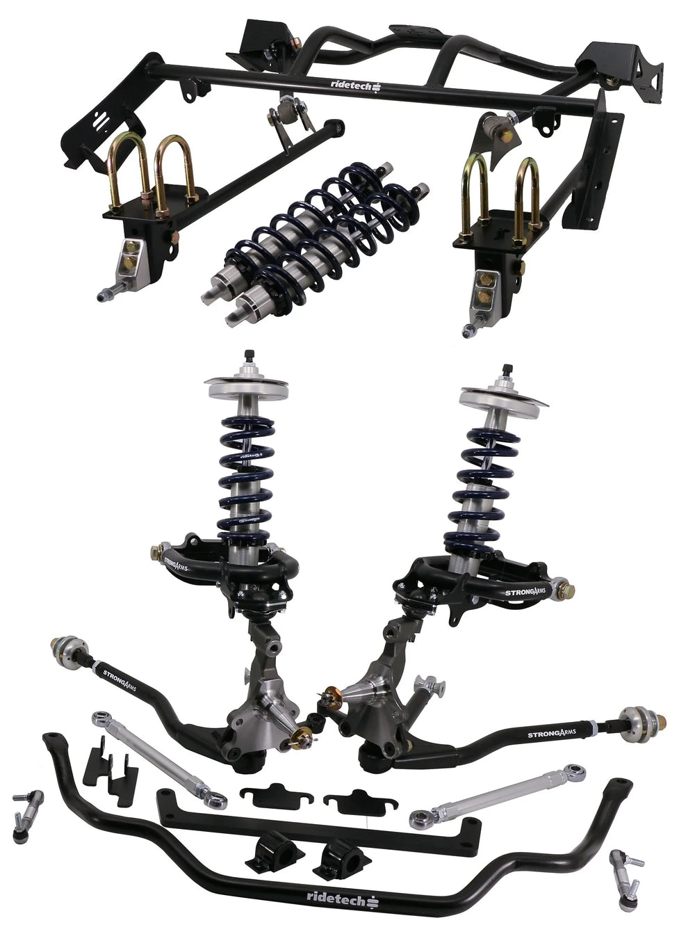 Ridetech 64-66 Ford Mustang TQ CoilOver System