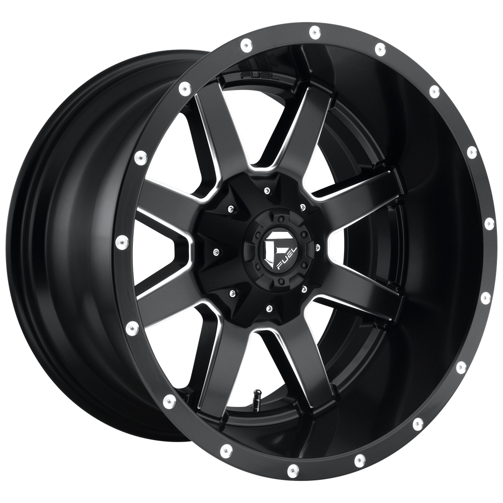 D538 22X10 8X180 MT-BLK-MIL 10MM