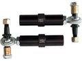 6974 NOVA TRACKER ADJUSTABLE TIE ROD ENDS 8.770IN SLEEVE BLACK ECOATED SET