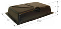 HOLDING TANK HT500SD W/ 3 IN SPIGOT & 4 LEVEL SENSORS
