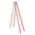 Werner Ladder side steps installed view