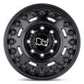 BR AXLE 18X9.5 8X165 +6 125 M-BLK