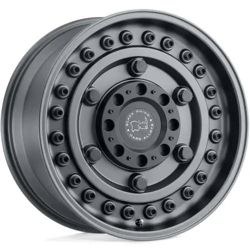ARMORY 17x9.5 8/165 ET18 CB122.1 GUNBLK