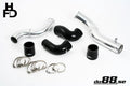 do88 Volvo 7/940 Turbo Top Connection Pipe Kit Blue Hoses 3in Throttle Body