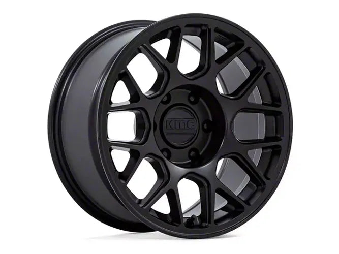 KM730 17X8.5 6X5.5 M-BLK 25MM