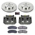 Power Stop 05-08 Audi A6 Quattro Front Autospecialty Kit w/Cals