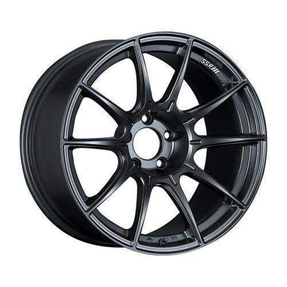 SSR GTX01 18x8.0 5x112 45mm Offset Flat Black Wheel