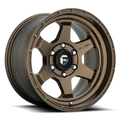 D666 18X9 6X5.5 MT-BRNZ -12MM