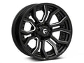 ~(44 lbs. 23X23X13)~ RAGE 20x10 6x135.00/6x139.70 GLOSS BLACK MILLED (13 mm)