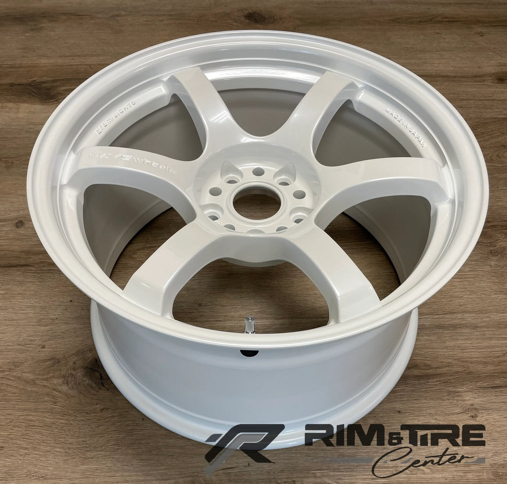 Gram Lights 57DR 17x9.0 +38 5x100 Ceramic Pearl Wheel