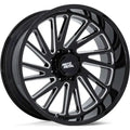 MO811 24X12 6X135 G-BLK MILL -44MM