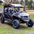 GENERAL FRONT WINCH BUMPER W/ LIGHTS RAW