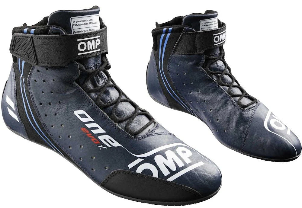 OMP ONE EVO X SHOES MY2024 FIA 8856-2018 RED SIZE 48
