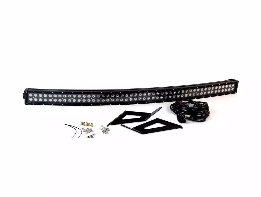 9915 F250/F350 SUPER DUTY 4WD/2WD (1) LED LIGHT BAR(1) VEHICLE SPECIFIC BRACKET