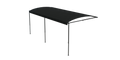 19FT DESTINATION ROLLER SOLID BLACK BLACK SHIELD