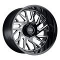 TUFF T4B 22X12 8/165 ET-45 CB125.1