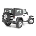 ~(31.5 lbs. 59X13X9)~ Jeep Contoured Drop Steps (07-18 Wrangler JK 2-Door)