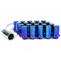 Project Kics 12X1.25 Titanium Blue Caliber Lug Nut