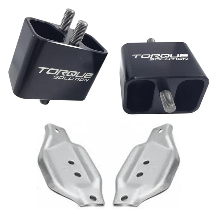 Torque Solution Engine Mounts w/ Mount Plates: Subaru WRX 2006-2015 / STI 2006-2016