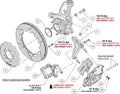 KIT,REAR,AERO4,C7 FRONT SPINDLE,14.