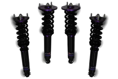 RS Coilovers w Front Air Cups Silver Control System #D-LE-05-VACF-12 D2-ACK01