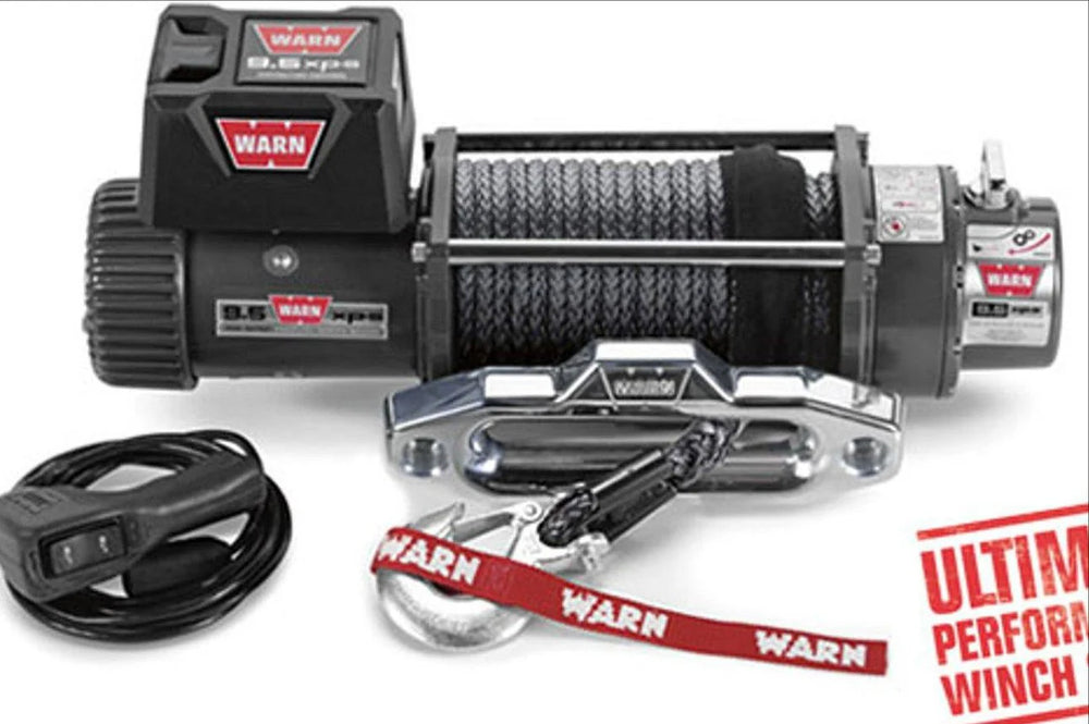 ~(79 lbs. 26X18X8)~ WINCH 9.5XP 12V W/SYNTH. ROPE