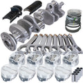 Eagle Chevy 350 3.750in Crank 6.000in H-Beam -18cc 4.000in Pistons Balanced Assembly
