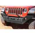 Rock Hard 4x4 Patriot Series Full Width Front Bumper w Lowered Winch Mount for Jeep Wrangler JL 2018 - Current [RH-90211]