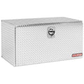 48 X 24 X 24IN UNDER BED ALUMINUM JUMBO BOX TOOL 16 CU FT CLEAR FINISH