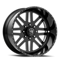 AW09 20X14 8X170 G-BLK MACH -73MM