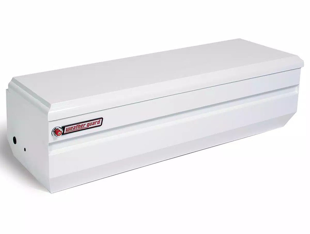 62 X 27 X 19IN STEEL ALLPURPOSE CHEST FULL EXTRA WIDE 18.6 CU FT WHITE FINISH