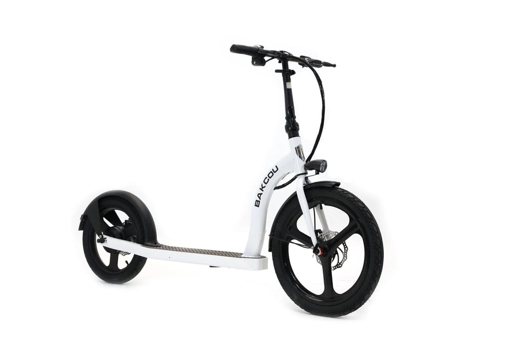 BADGER ELECTRIC SCOOTER GLOSS WHITE