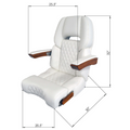 SKYWAY DELUXE HELM CHAIR 25" WITH T