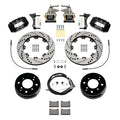 Wilwood 70-76 Porsche 914 Rear Powerlite Brake Kit Dilled & Slotted - Black