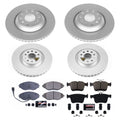 Power Stop 15-19 Volkswagen Golf R Front & Rear Z23 Evolution Sport Coated Brake Kit