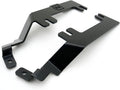 ~(6 lbs. 14X9X8)~ 2015-2017 CHEVROLET SILVERADO 2500/3500: Hood Hinges LED Light Bar Mount KIT - By A Pillar - with Two 3 IN Cube Led Work Lights (Includes Universal Wiring Harness) - Bolts On to Hood Hinges - Easy Install