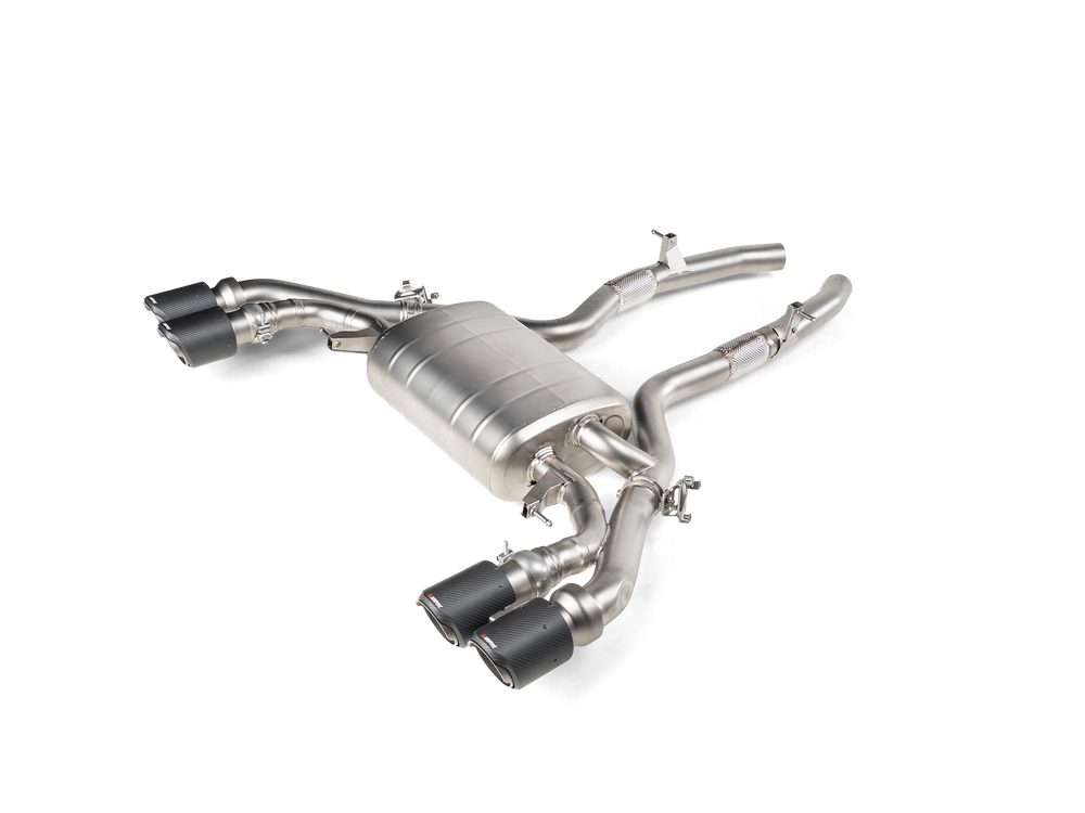 Akrapovic 2022+ BMW X4 M / X4 M Competition (F98) Slip-On Line (Titanium) (Req. Tips)