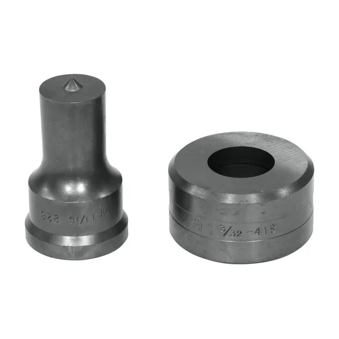 1-3/32' OVERSIZE ROUND PUNCH & DIE