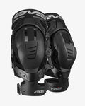EVS Axis Sport Knee Brace Black/Black/Grey - Medium/Right