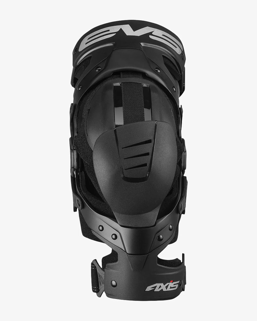 EVS Axis Sport Knee Brace Black/Black/Grey - Medium/Right