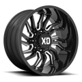 KMC Wheels black auto part