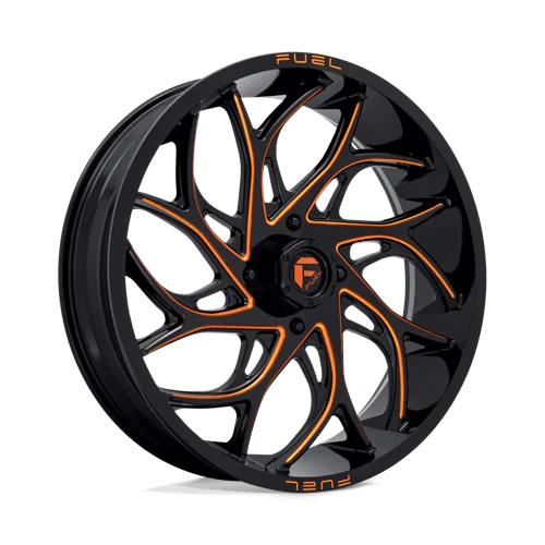 D780 24X7 4X156 G-BLK-MILL-OR 13MM