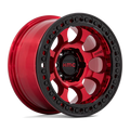 KMC Wheels red auto part
